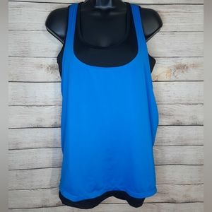 Kyodan women's 3 layer athletic tank top